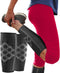 Sparthos Calf Compression Sleeves (Pair) - Leg Compression Socks for Men and Women, Black-S