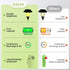 Rechargeable AA Batteries, Ni-MH 900mAh, 1.2V Solar Batteries for Garden Lights, 4 Pack
