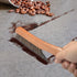 Counter Brush for Drafting, Patio, Bed, Fireplace, Woodworking - Horsehair Shop Bench Brush with 2 Microfiber Cleaning