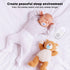 YUEHISY 21 White Noise Sleep Instrument, Sound Multifunction Rechargeable Promote Sleep Sound Machine, Colorful Light