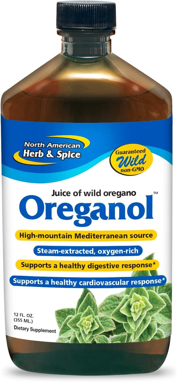 NORTH AMERICAN HERB & SPICE Oreganol P73 Juice - 12 fl oz,