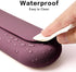 Magnetic Closure Makeup Brush Holder - Silicone Organizer for Travel Essentials, Grape Purple