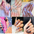 Natural Coffin Acrylic Nails - 500pcs Half Cover Ballerina Nails Tips Long Acrylic False Fake Nail Artificial, 10 Sizes