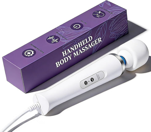 VZVJTR Powerful Wired Vibration Massager for Muscle Aches, Back Relief and Full Body