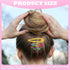 Snap Hair Clips for Women Girls, Funtopia 40 Pcs 7cm / 2.8 Inch Long No Slip Metal Hair Clips for Thick Hair (Mixed