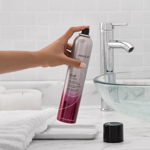 Joico Flip Turn Volumizing Finishing Spray - For Most Hair Types, Humidity Protection, 72 Hour Hold