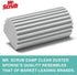 4 Pack Damp Dusting Sponge Duster, Grey Dust Cleaning Sponge, Reusable Household Cleaning Sponge Tool for Blinds, floorboards, fan blades, Vents, Glass, Railings, Mirrors