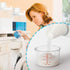 Laundry Detergent Dispenser, 2 Pack, 61 oz with 4 Removable Labels for Organization and Storage