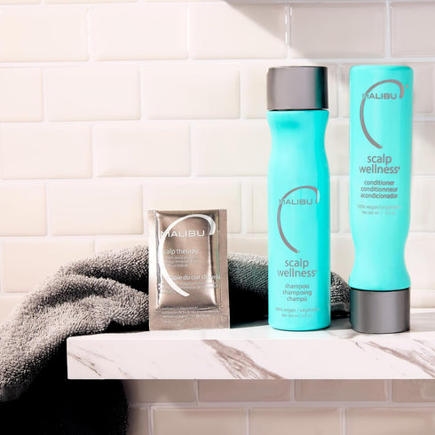 Malibu C Scalp Therapy Wellness Remedy, Dry Scalp Treatment with Vitamin C and Zinc Gluconate