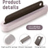 Small Squeegee: Mini Soft Window Scrubber, 2 in 1 Glass Cleaning Squeegee for Kitchen, Car, and Bathroom