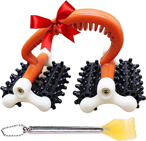 KKSS Relax Massage Ball Roller - Handheld Total Body Massager for Back, Neck,