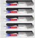 30pcs Disposable Toothbrushes with 10g Toothpaste and 7inch Black Comb, Individually Wrapped for Homeless, Hotel, Airbnb