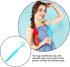 ibasenice Giant Toothbrush Prop, Oversized Demonstration Toothbrush for Halloween Party Decor, Sky-blue