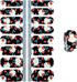 SILPECWEE Flower Nail Polish Strips | 5 Sheets Self Adhesive Nail Stickers with Nail File