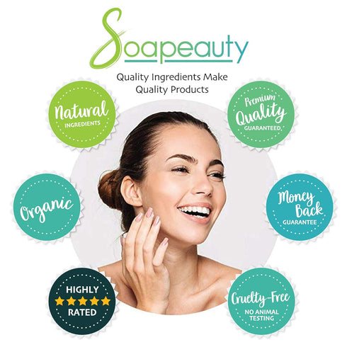 Soapeauty VEGETABLE GLYCERIN USP Grade Non-GMO Natural, Cosmetic Products for Skin, Hair Care, Soap Making, 5 oz