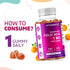 Vitamatic Folic Acid Gummies 1000 mcg - 120 Vegan Gummies - Essential Prenatal Vitamins for Mom & Baby