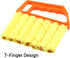 Pack 2, 7 of Blind Cleaner Finger Dusting Cleaner Tool for Window Shutters Venetian Shades Blinds Hand-Held Washable