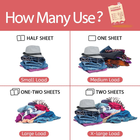 CLEARALIF Laundry Detergent Sheets, Magnolia, 64 Loads, Eco Friendly & Hypoallergenic
