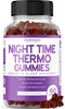 Night Time Fat Burner Gummies (60 Count) Weight Loss & Metabolism Gummies - Sugar Free Raspberry Flavor