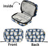 Naanle 7 Penguin Pill Box Day Pill Case Bag Travel Pill Organizer Bag with Zipper Pill Bag Portable Weekly Case Compact