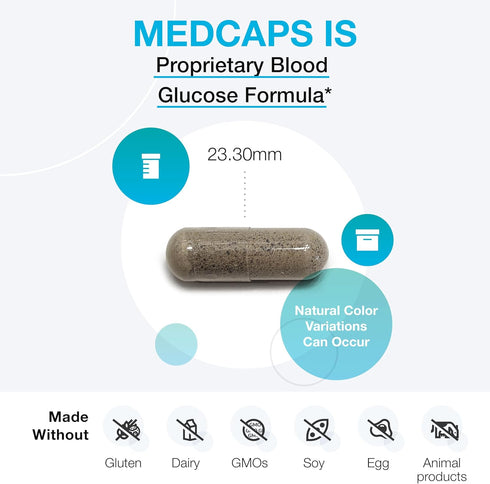 XYMOGEN MedCaps IS - Herbal + Nutrient Support for Metabolic Health - 60 Capsules