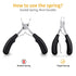 Toenail Clippers, Medical Grade Toe Nail Trimmer, Stainless Steel Sharp Pedicure Clippers for Thick Nails