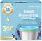 Wowflash 300 Count 15 Micron Extra Thick 4 Gallon Drawstring Small Trash Bags,