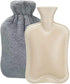 Hot Water Bottle with Soft Cover, 2 Liter Large, Removable Hot Water Bag for Pain Relief, Neck and Shoulders, Feet