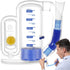 Oxgeda Breathing Exercise Device for Lungs, Lung Exerciser Device, 5000ml Capacity for Deep