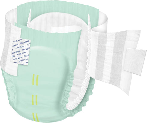 Large/XL/2XL, 51 70", 20 Count FitRight Stretch Ultra Adult Briefs, Incontinence Diapers with Tabs, Heavy Absorbency