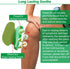 Knee Pain Patches - 48 Count Herbal Plaster Maximum Strength Heat Patches for Joint Soreness Relief (2 Pack)