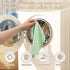 Microfiber Cleaning Cloths Roll (11.8" x 11.8") Ultra Absorbent, Lint Free, Quick Dry Tear Away Towels for Home (Green)