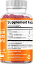 Vitamatic Magnesium Citrate Gummies 600mg per Serving, 60 Vegan Gummies for Relaxation & Energy Support