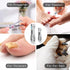 Nail Clippers Set, Fingernail and Toenail Clippers for Thick Nails, Nail Clipper for Men, Women, Seniors