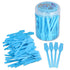 pana Brand Cosmetic Make Up Disposable Plastic Spatulas, 2.5 Inch, Skin Care Facial Cream Mask Spatula (100 Pieces,
