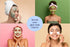 10 Piece Clay Mask Variety Kit - Facial and Skin Care Set for Men & Women (Rose, Dead Sea, Green Tea, Aloe Vera)