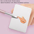 KissDate Makeup Mixing Palette - Stainless Steel Spatula Tray with Foundation Spatula, Cosmetic Mixer for Nail Art