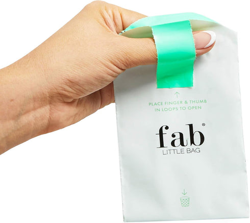Fab Little Bag Starter Plus Pack - 45 Sanitary Disposal Bags with Recyclable Refill Pack