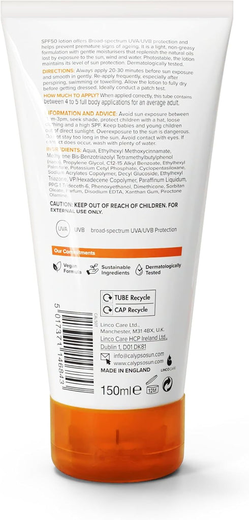 Linco Care Calypso Sun Lotion for Effective Sun Protection
