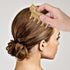Ipetboom 3.1In Wooden Scalp Massage Comb: Cat Shape Sandalwood Head Wide Tooth Massager for Hair GuaSha, Hair Care