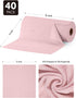 Microfiber Cloths 12" x 12", 40 Pack in a Roll, Reusable Washable Tear Away Cleaning Rag Towels for Car, House, Kitchen