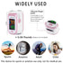 Pulse Oximeter Fingertip, Blood Oxygen Saturation Monitor with Large LED Display, Heart Rate Monitor for Adults