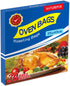 LURULURU 30Oven Roasting Bags for Oven with Ties for Roasting Chicken, Meat &