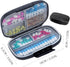 zeeho 7-Compartment Travel Pill Organizer Large Capacity Medicine Box with Dual Lock Secure Leakproof Waterproof