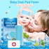 20 Sheets Cooling Patches for Fever Discomfort & Pain Relief, Soothe Headache Pain, Pack of 20 Blue