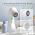TOUCHBeauty Electric Facial Cleansing Brush with Stand, 3 Brush Heads, 2 Speeds, IPX5 Waterproof