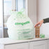 Home Compostable Trash Bags, 13 Gallon Tall Kitchen Rubbish Bags (23” x 29”), Extra Strong, 50 Count