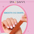 Nail File Set - 30 Count Double Sided 4.5 Inch Emery Board Nail Files for Natural Nails Care