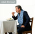 Reversible Adult Bibs for Seniors - Stylish Dining Protectors for Men & Women