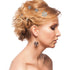 Lurrose Snowflake Hair Clip, 6PCS Rhinestone Bridal Hairpin, Blue Snowflake Hair Barrettes for Wedding and Christmas